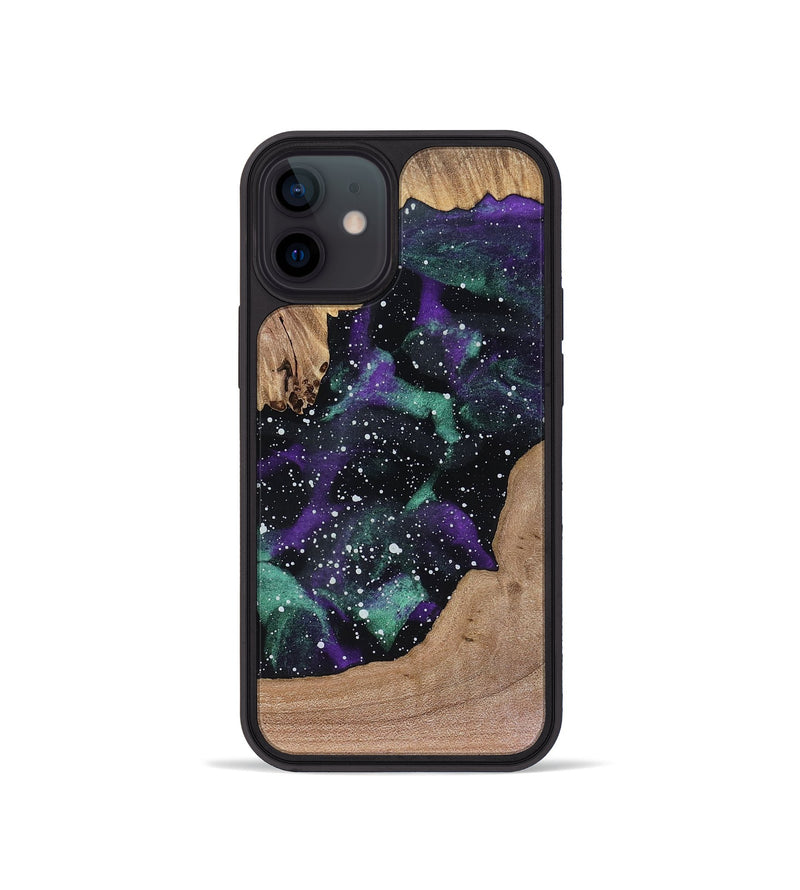 iPhone 12 mini Wood Phone Case - Justina (Cosmos, 816321)