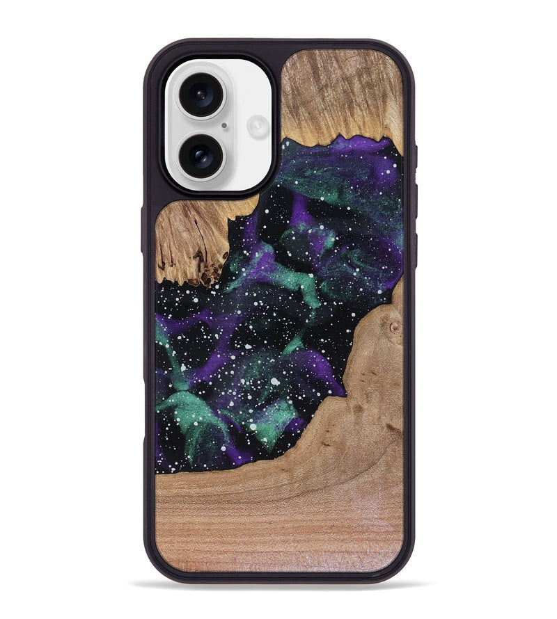 iPhone 16 Plus Wood Phone Case - Justina (Cosmos, 816321)