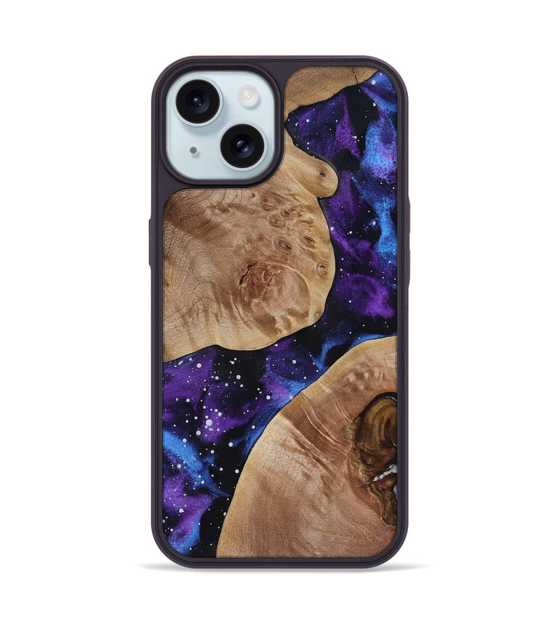 iPhone 15 Wood Phone Case - Denver (Cosmos, 816326)
