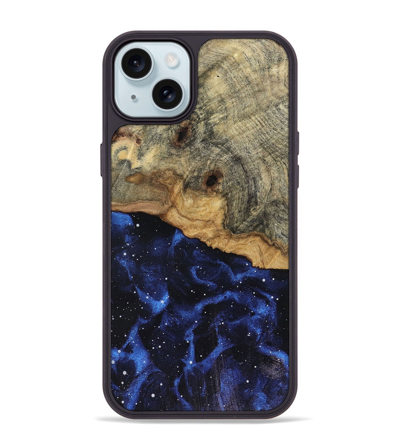 iPhone 15 Plus Wood Phone Case - Fran (Cosmos, 816332)