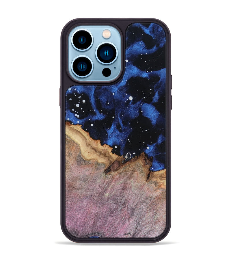iPhone 14 Pro Max Wood Phone Case - Maegan (Cosmos, 816335)