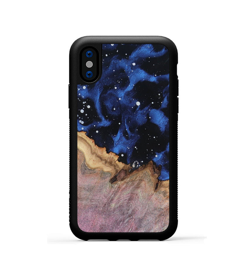 iPhone Xs Wood Phone Case - Maegan (Cosmos, 816335)