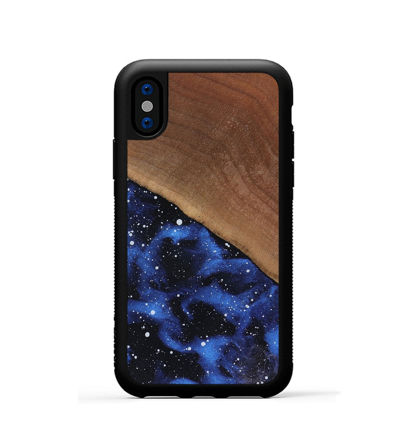 iPhone Xs Wood Phone Case - Maliyah (Cosmos, 816339)