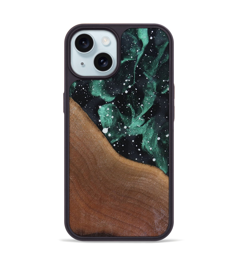 iPhone 15 Wood Phone Case - Leta (Cosmos, 816351)