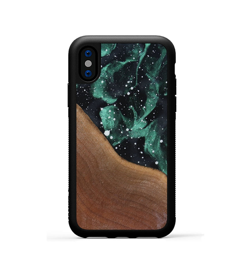 iPhone Xs Wood Phone Case - Leta (Cosmos, 816351)