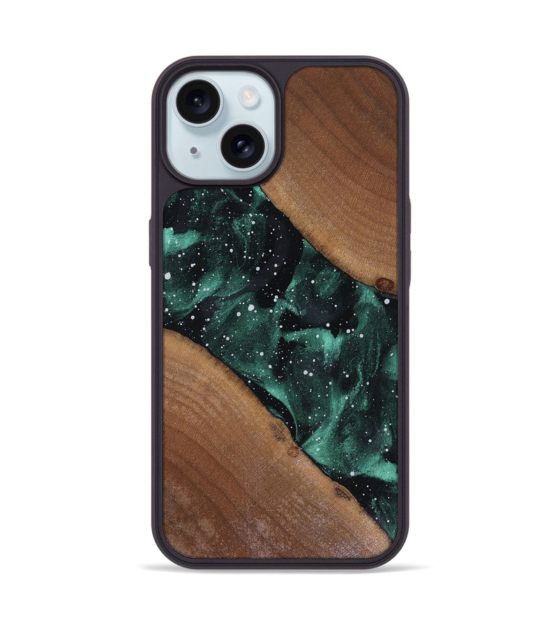 iPhone 15 Wood Phone Case - Melvyn (Cosmos, 816359)