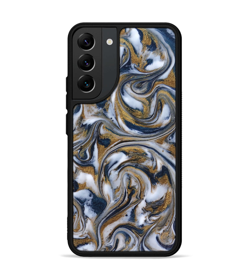 Galaxy S22 Plus ResinArt Phone Case - Dale (Teal & Gold, 816364)