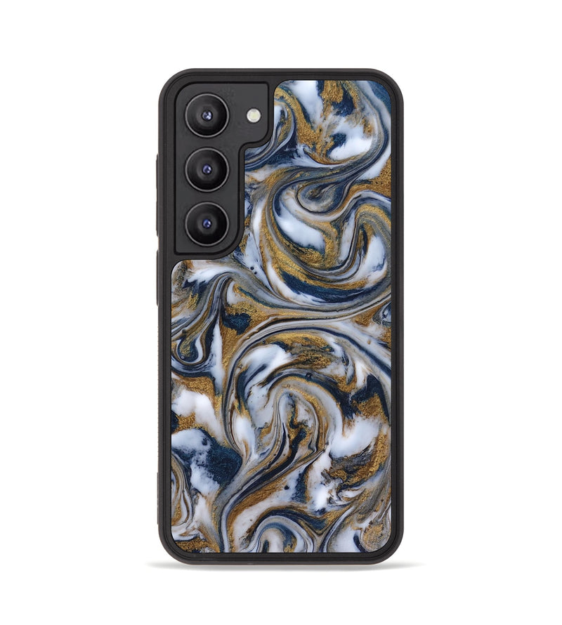 Galaxy S23 ResinArt Phone Case - Dale (Teal & Gold, 816364)