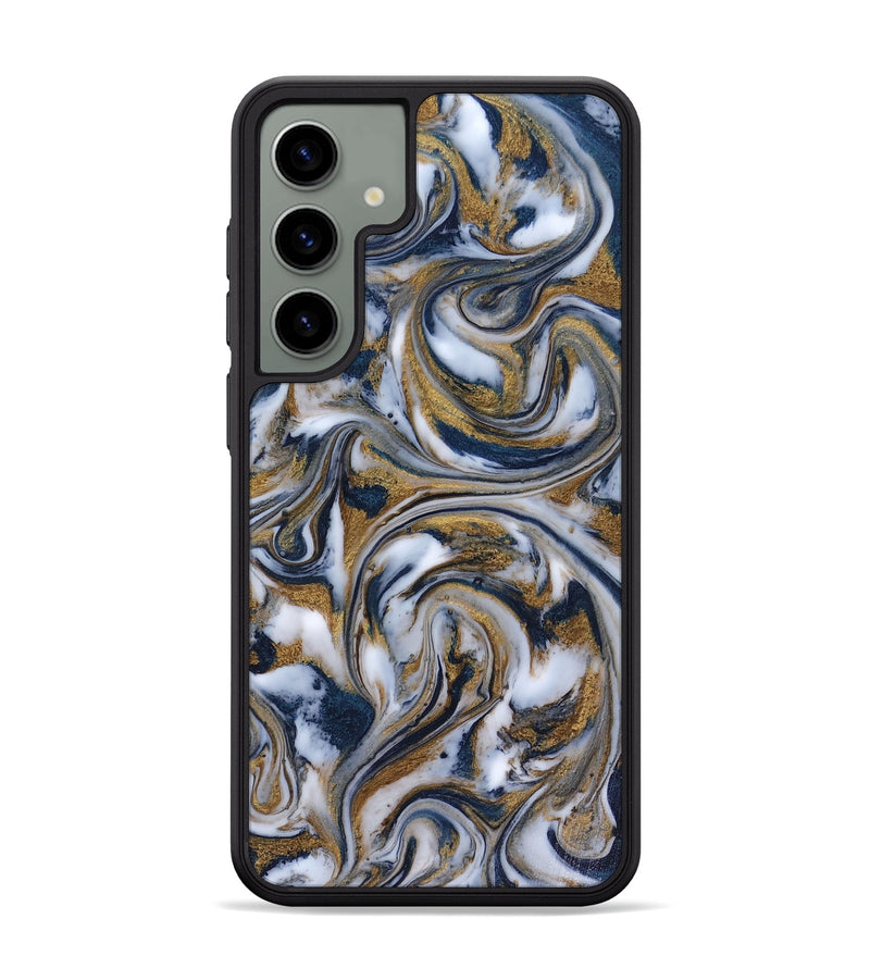 Galaxy S24 Plus ResinArt Phone Case - Dale (Teal & Gold, 816364)
