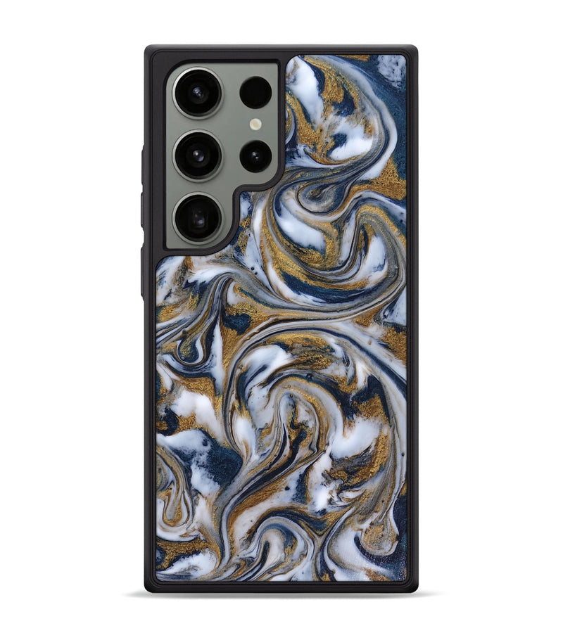 Galaxy S24 Ultra ResinArt Phone Case - Dale (Teal & Gold, 816364)