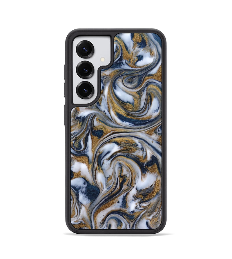 Galaxy S25 ResinArt Phone Case - Dale (Teal & Gold, 816364)