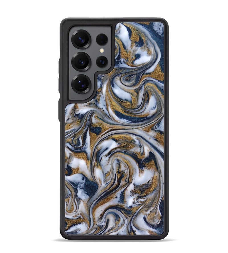 Galaxy S25 Ultra ResinArt Phone Case - Dale (Teal & Gold, 816364)