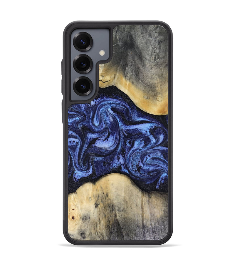 Galaxy S25 Plus Wood Phone Case - Jeannie (Blue, 816366)