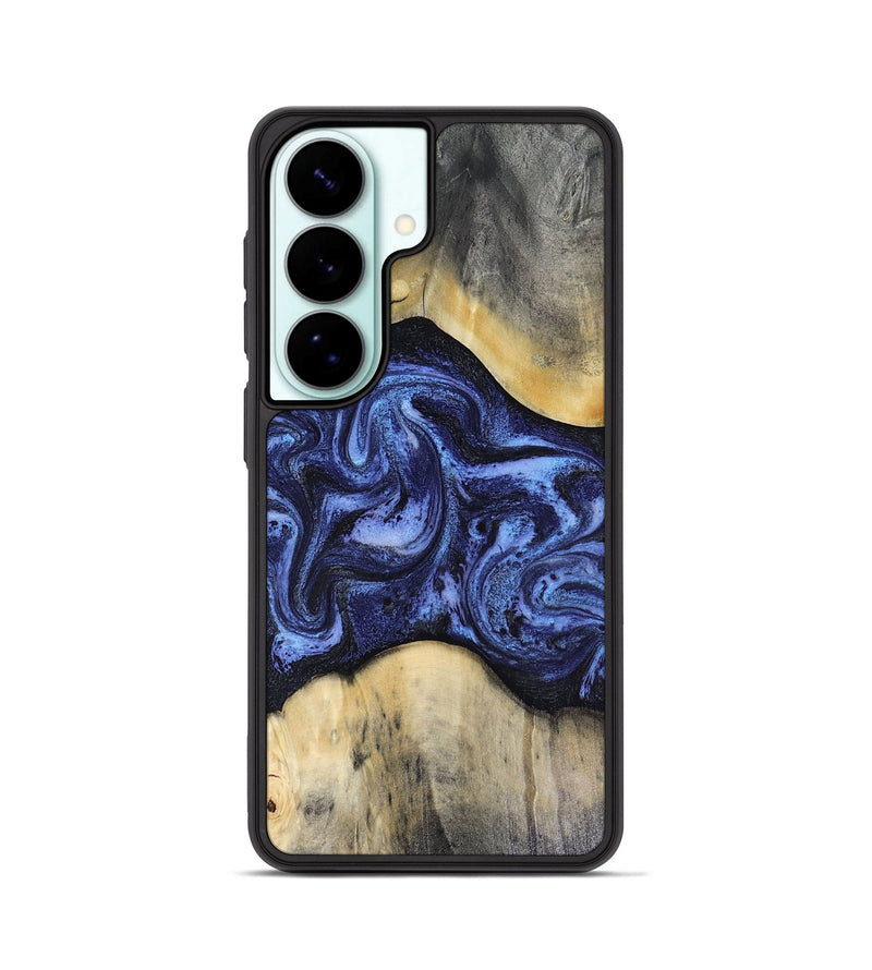 Galaxy S26 Wood Phone Case - Jeannie (Blue, 816366)