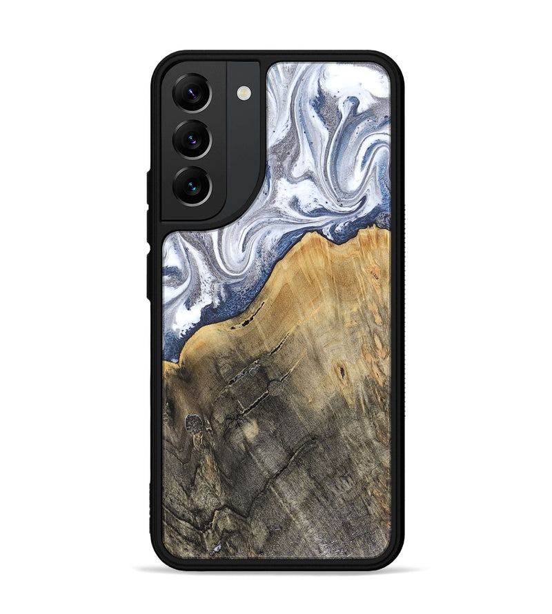 Galaxy S22 Plus Wood Phone Case - Stevie (Blue, 816370)