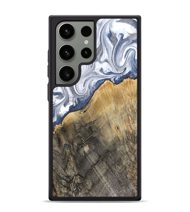 Galaxy S24 Ultra Wood Phone Case - Stevie (Blue, 816370)