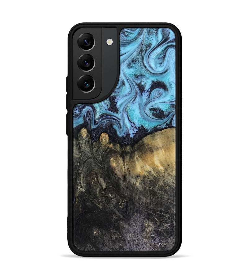 Galaxy S22 Plus Wood Phone Case - Jacque (Blue, 816372)