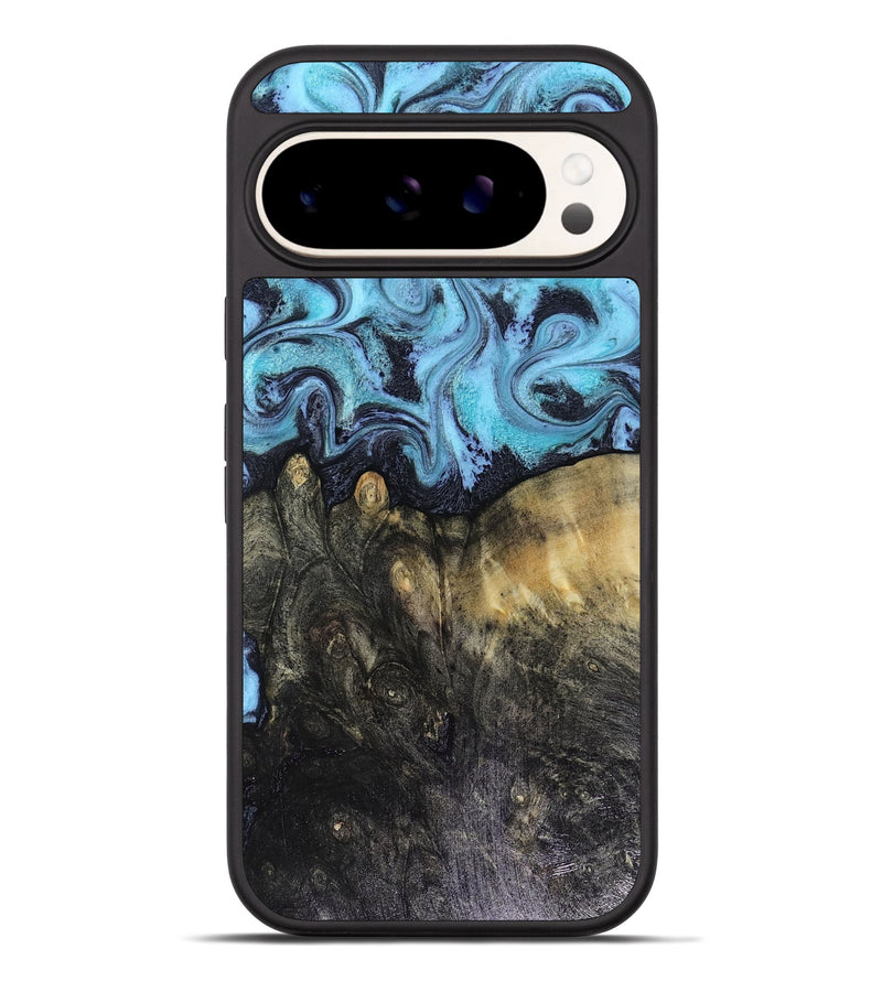 Pixel 9 Pro XL Wood Phone Case - Jacque (Blue, 816372)