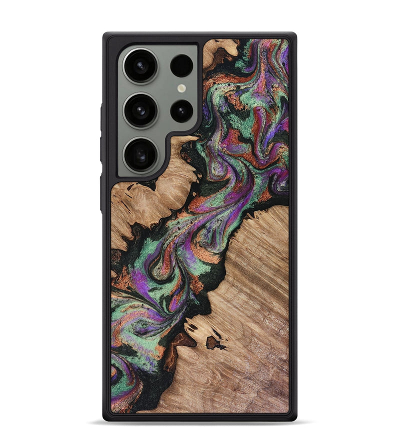 Galaxy S24 Ultra Wood Phone Case - Arlet (Green, 816379)
