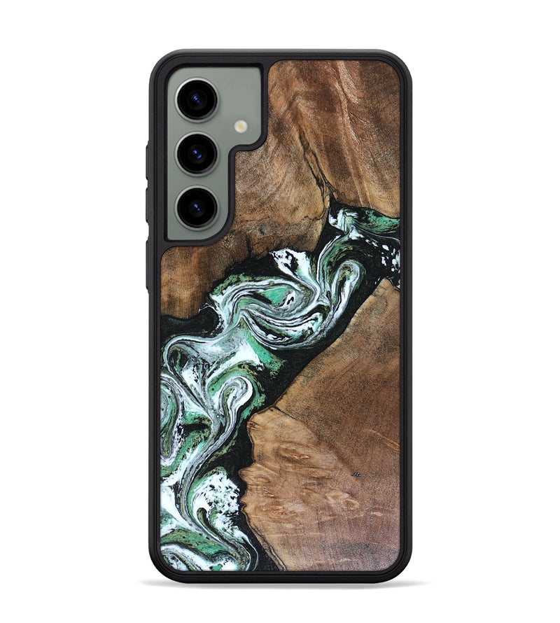 Galaxy S24 Plus Wood Phone Case - Keira (Green, 816382)