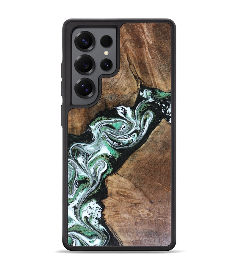 Galaxy S25 Ultra Wood Phone Case - Keira (Green, 816382)
