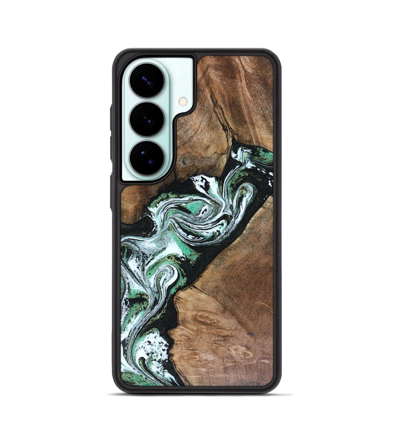 Galaxy S26 Wood Phone Case - Keira (Green, 816382)