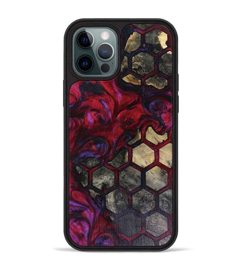 iPhone 12 Pro Max Wood Phone Case - Arrie (Pattern, 816389)
