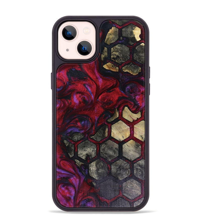 iPhone 14 Plus Wood Phone Case - Arrie (Pattern, 816389)