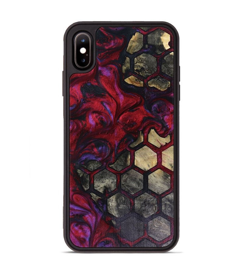 iPhone Xs Max Wood Phone Case - Arrie (Pattern, 816389)