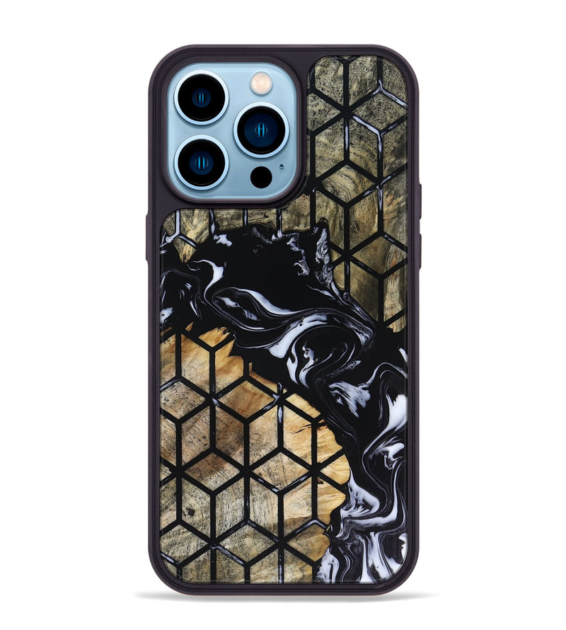 iPhone 14 Pro Max Wood Phone Case - Samuel (Pattern, 816391)