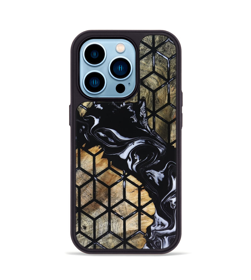 iPhone 14 Pro Wood Phone Case - Samuel (Pattern, 816391)