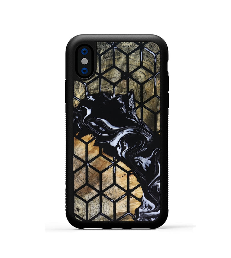 iPhone Xs Wood Phone Case - Samuel (Pattern, 816391)