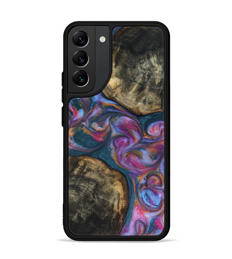 Galaxy S22 Plus Wood Phone Case - Maurine (Blue, 816402)