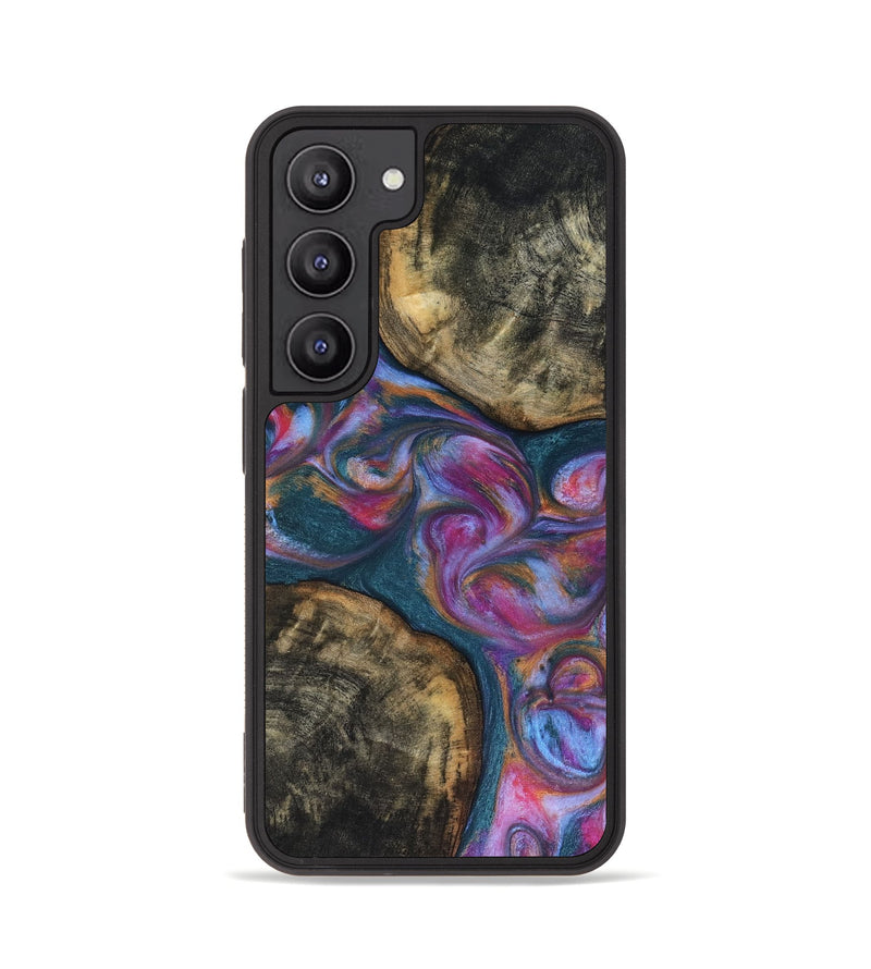 Galaxy S23 Wood Phone Case - Maurine (Blue, 816402)