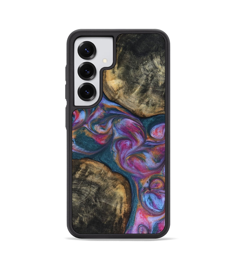 Galaxy S25 Wood Phone Case - Maurine (Blue, 816402)