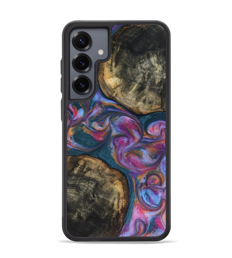 Galaxy S25 Plus Wood Phone Case - Maurine (Blue, 816402)
