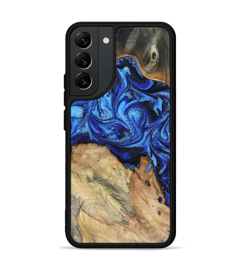 Galaxy S22 Plus Wood Phone Case - Rivka (Blue, 816404)