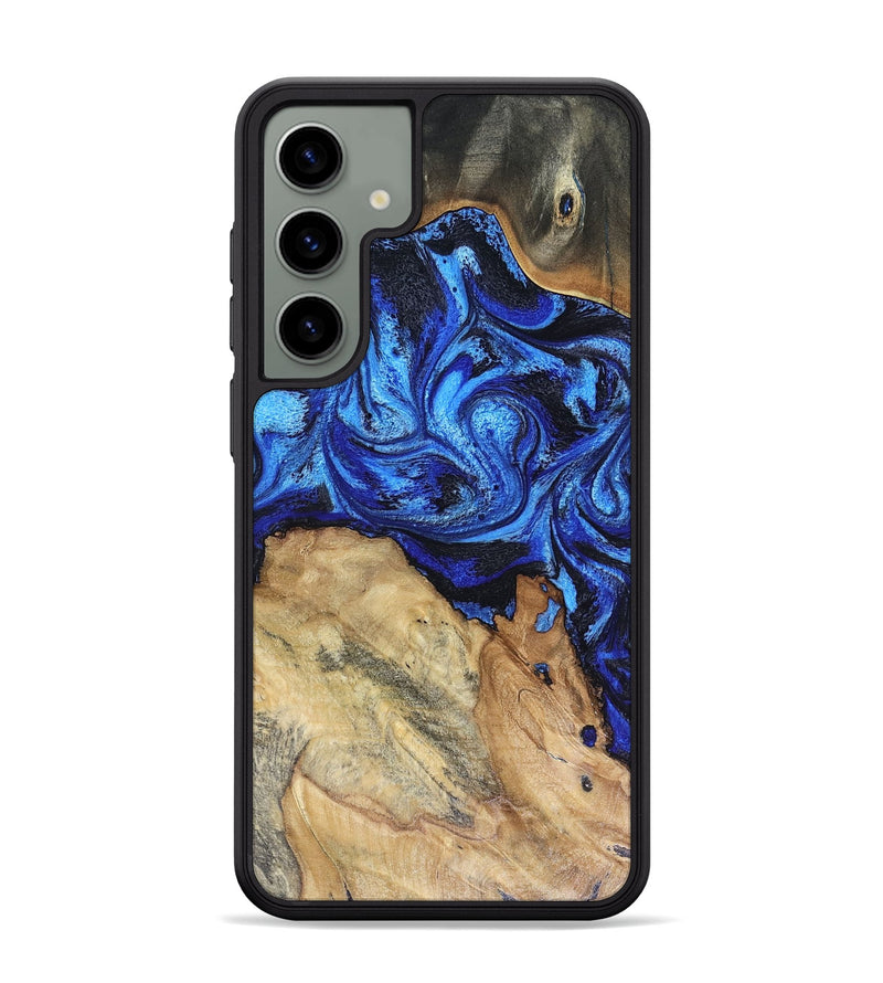 Galaxy S24 Plus Wood Phone Case - Rivka (Blue, 816404)