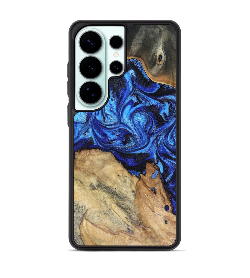 Galaxy S26 Ultra Wood Phone Case - Rivka (Blue, 816404)