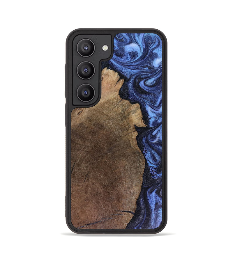 Galaxy S23 Wood Phone Case - Hampton (Blue, 816405)