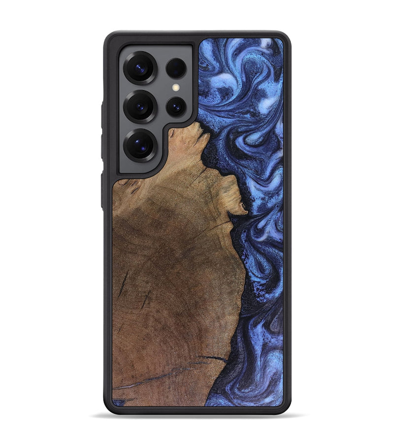 Galaxy S25 Ultra Wood Phone Case - Hampton (Blue, 816405)