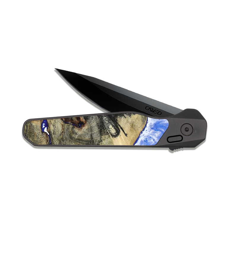 EDC Dark Slate Wood Pocket Knife - Sydni (Coastal, 816436)