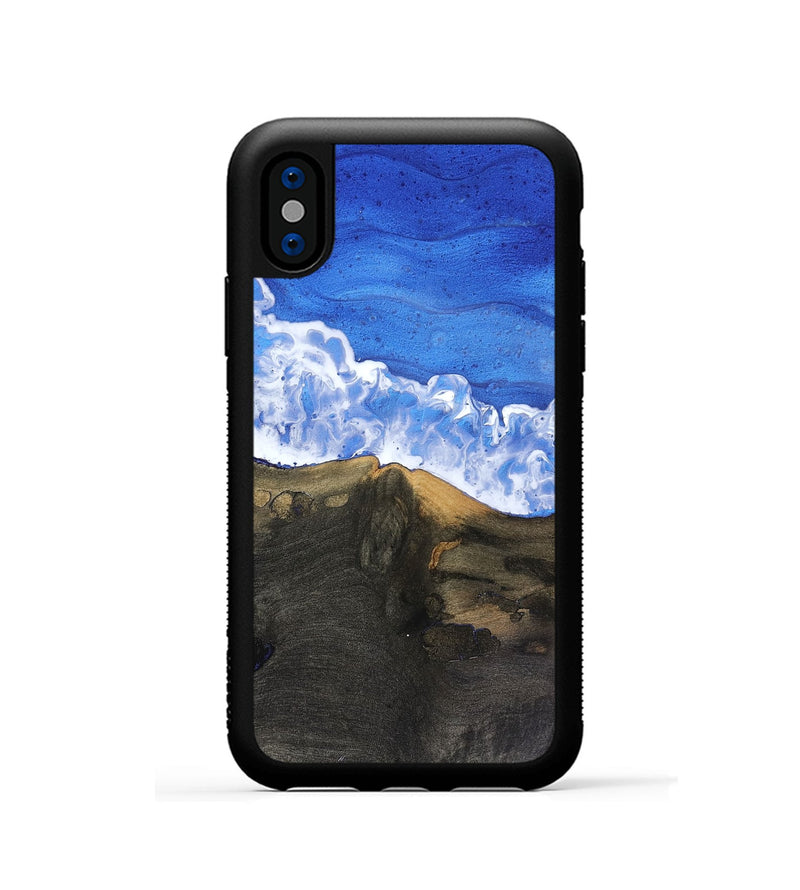 iPhone Xs Wood Phone Case - Jaelynn (Coastal, 816445)