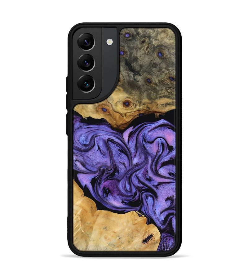 Galaxy S22 Plus Wood Phone Case - Bennie (Purple, 816457)