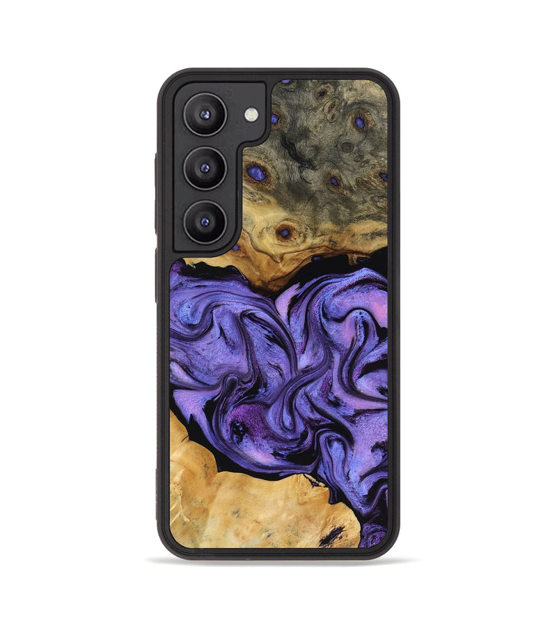 Galaxy S23 Wood Phone Case - Bennie (Purple, 816457)