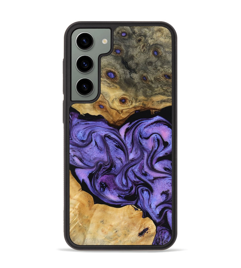 Galaxy S23 Plus Wood Phone Case - Bennie (Purple, 816457)