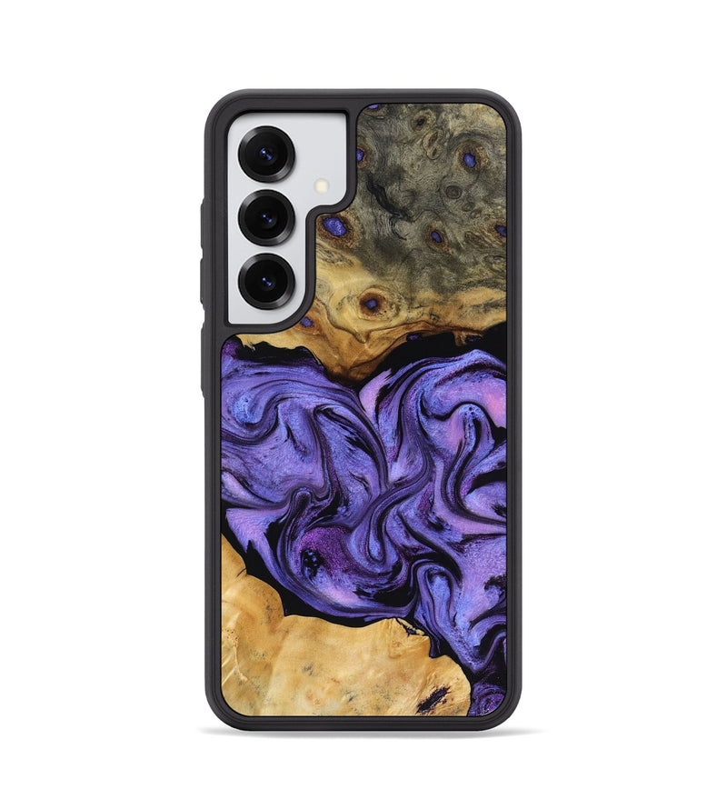 Galaxy S25 Wood Phone Case - Bennie (Purple, 816457)