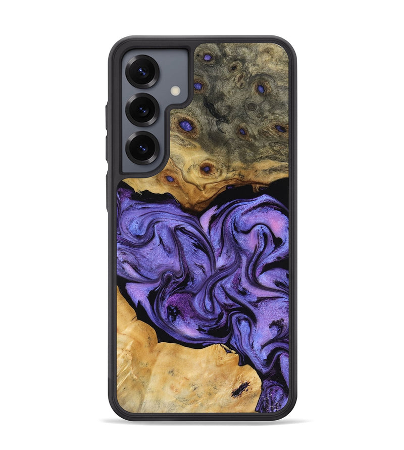 Galaxy S25 Plus Wood Phone Case - Bennie (Purple, 816457)