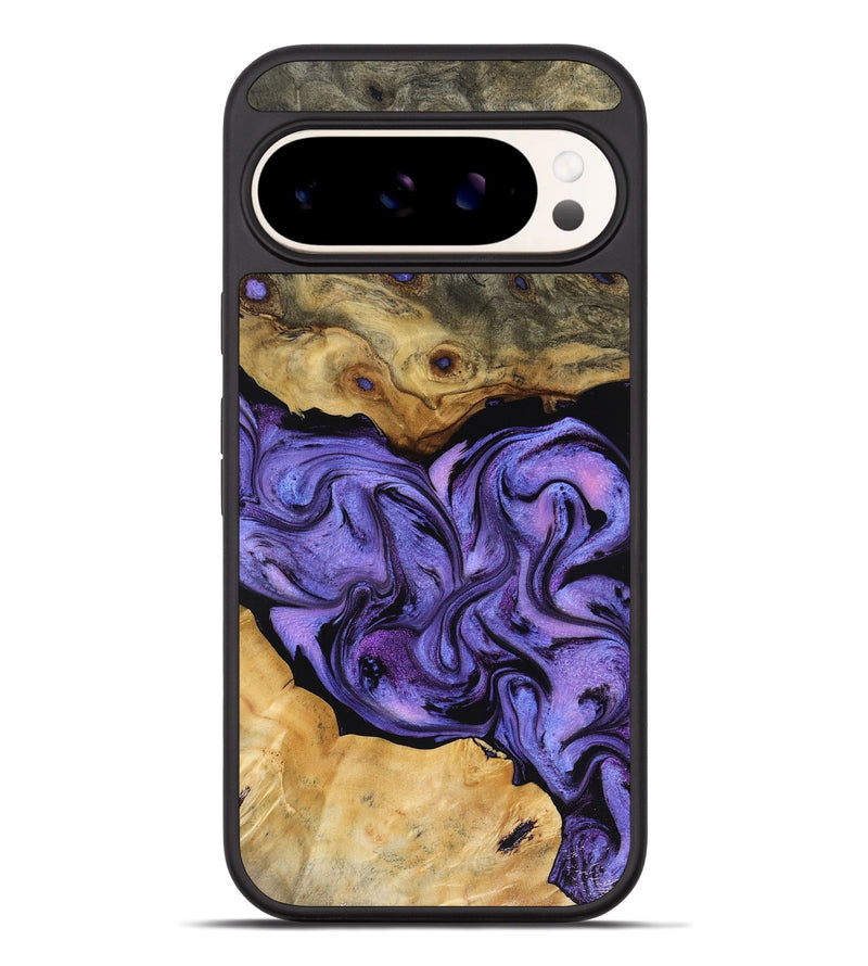 Pixel 9 Pro XL Wood Phone Case - Bennie (Purple, 816457)