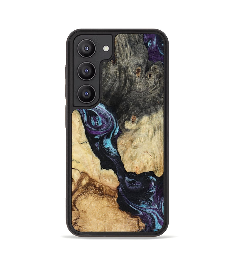 Galaxy S23 Wood Phone Case - Ethan (Purple, 816458)